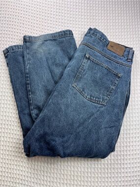 BC Clothing & Co. 40x32 Flannel Lined Jeans Men’s Blue Denim